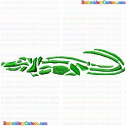 Reptiles 21 Embroidery Design