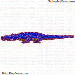 Reptiles 22 Embroidery Design