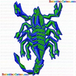 Reptiles 23 Embroidery Design