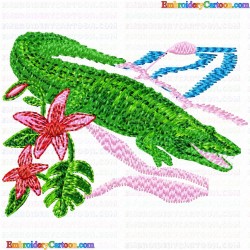 Reptiles 26 Embroidery Design