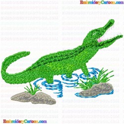 Reptiles 28 Embroidery Design