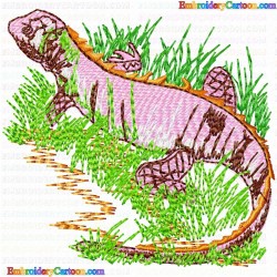 Reptiles 29 Embroidery Design