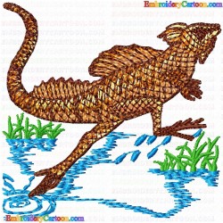 Reptiles 30 Embroidery Design