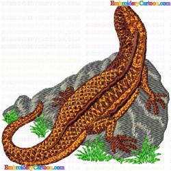 Reptiles 32 Embroidery Design