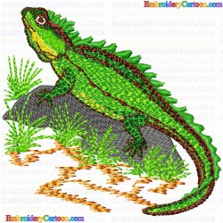 Reptiles 34 Embroidery Design