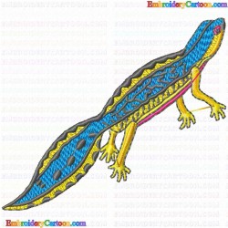 Reptiles 42 Embroidery Design