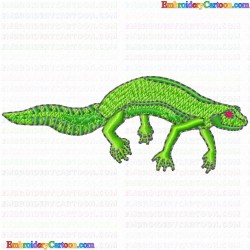 Reptiles 43 Embroidery Design