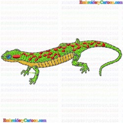 Reptiles 44 Embroidery Design