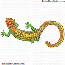 Reptiles 45 Embroidery Design