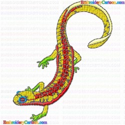 Reptiles 46 Embroidery Design