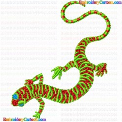 Reptiles 48 Embroidery Design