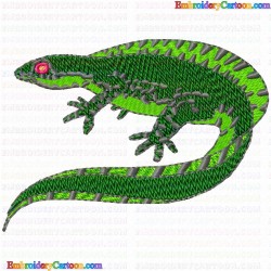 Reptiles 50 Embroidery Design