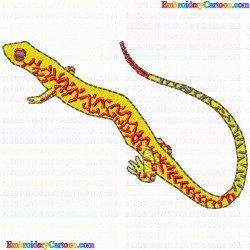 Reptiles 55 Embroidery Design