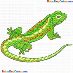 Reptiles 57 Embroidery Design