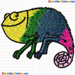 Reptiles 5 Embroidery Design