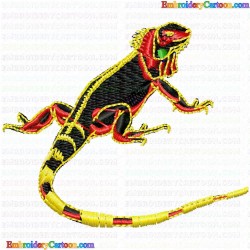 Reptiles 66 Embroidery Design