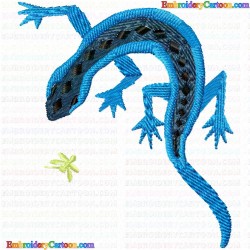 Reptiles 75 Embroidery Design