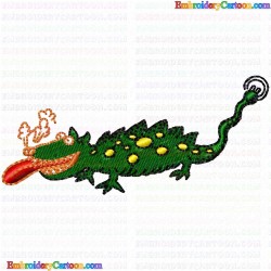 Reptiles 8 Embroidery Design