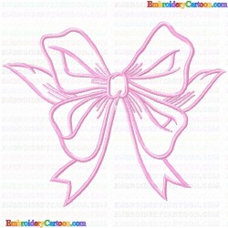 Ribbions and Bows 17 Embroidery Design