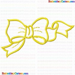 Ribbions and Bows 25 Embroidery Design