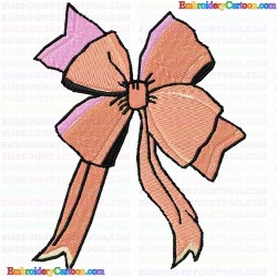 Ribbions and Bows 4 Embroidery Design