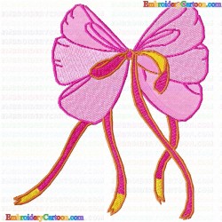 Ribbions and Bows 5 Embroidery Design