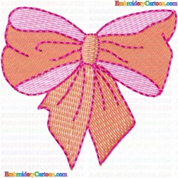 Ribbions and Bows 64 Embroidery Design