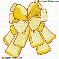 Ribbions and Bows 6 Embroidery Design