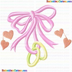 Ribbions and Bows 70 Embroidery Design