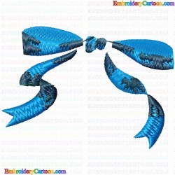 Ribbions and Bows 8 Embroidery Design