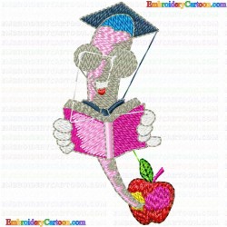 School 24 Embroidery Design