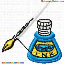 School 76 Embroidery Design