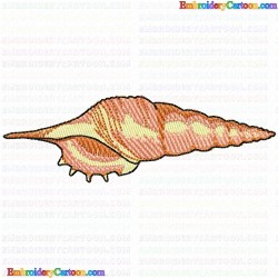 SeaShell 140 Embroidery Design