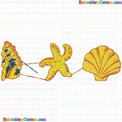 SeaShell 16 Embroidery Design