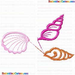 SeaShell 19 Embroidery Design