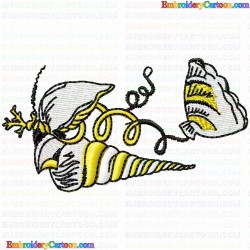 SeaShell 21 Embroidery Design