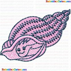 SeaShell 27 Embroidery Design