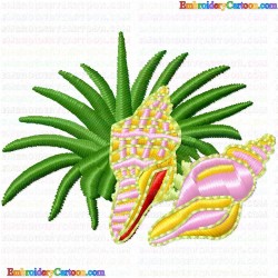 SeaShell 2 Embroidery Design