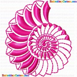 SeaShell 34 Embroidery Design