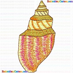 SeaShell 47 Embroidery Design