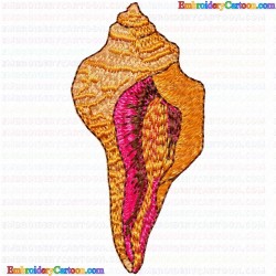 SeaShell 55 Embroidery Design