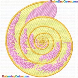 SeaShell 84 Embroidery Design