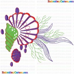 SeaShell 8 Embroidery Design