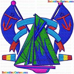 Sea 109 Embroidery Design