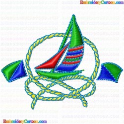 Sea 41 Embroidery Design