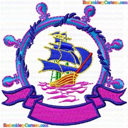 Sea 51 Embroidery Design