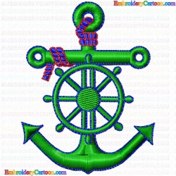 Sea 56 Embroidery Design