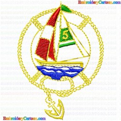 Sea 58 Embroidery Design