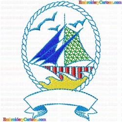 Sea 59 Embroidery Design