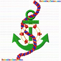 Sea 65 Embroidery Design